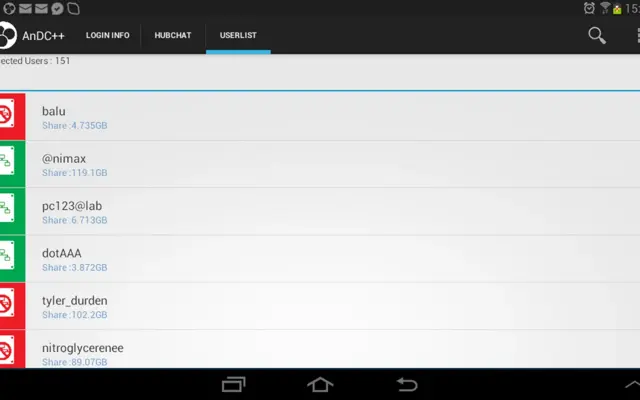 AnDCPP android App screenshot 0