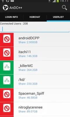 AnDCPP android App screenshot 4